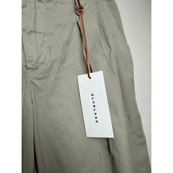 Slvrlake Lola Cotton Twill Wide Leg Pants NWT Sz. 32W - Picture 5 of 10